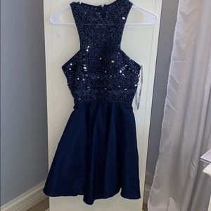 I wore it once but now it is too small.